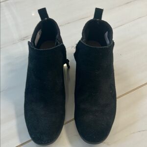 Black Suede Ankle Boots